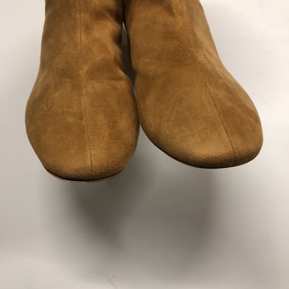 LOEFFLER RANDALL Suede Carter Camel Ankle Boots - Picture 6 of 8